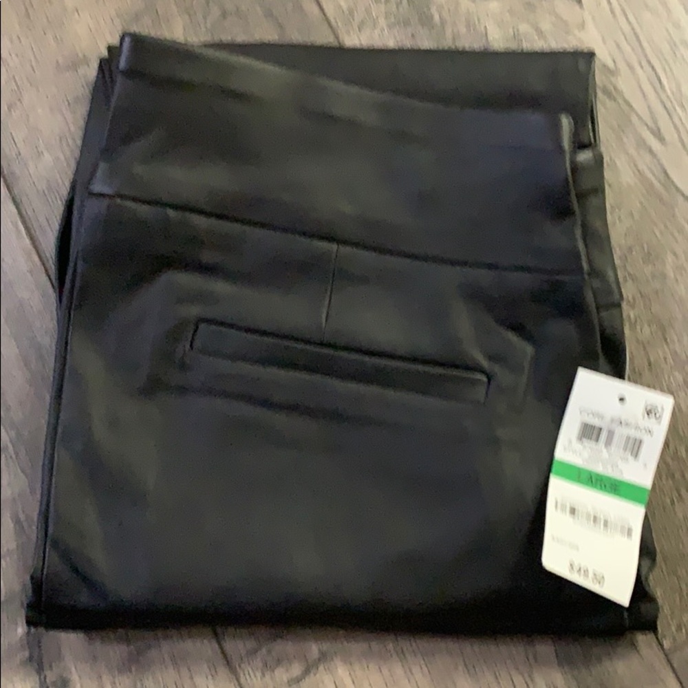 Vegan Leather Leggings